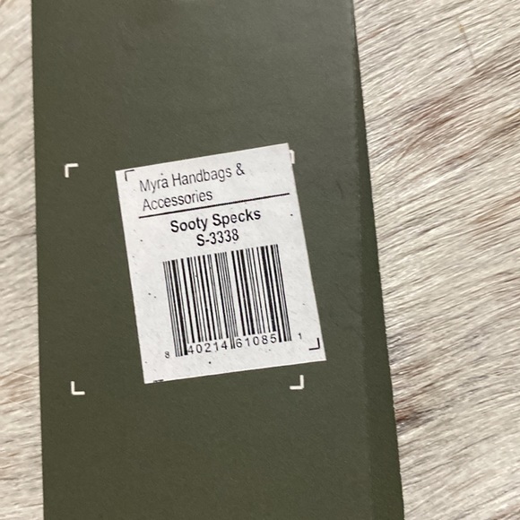 MYRA BAG SOOTY SPECKS CANVAS & HAIRON - Picture 5 of 6